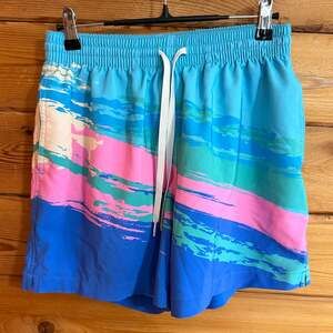 Chubbies The Day Rockets 7” Men's Swim Trunk Size Small
